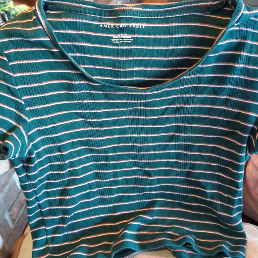 American Eagle crop Tshirt size small